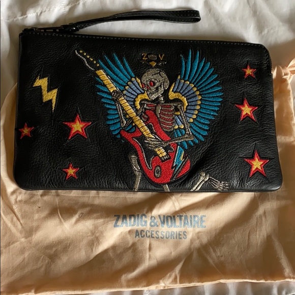 Zadig & Voltaire Handbags - Skeleton Rock Clutch